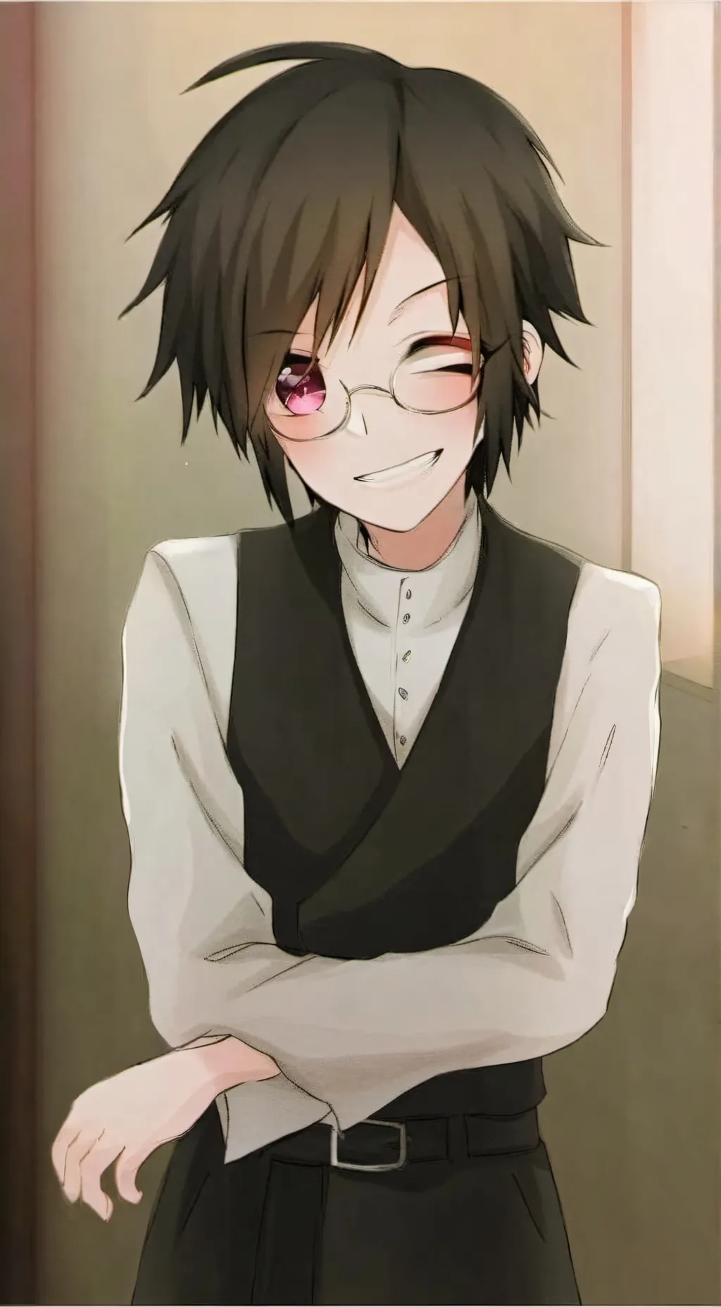 ai character: Elías🌹✨ background