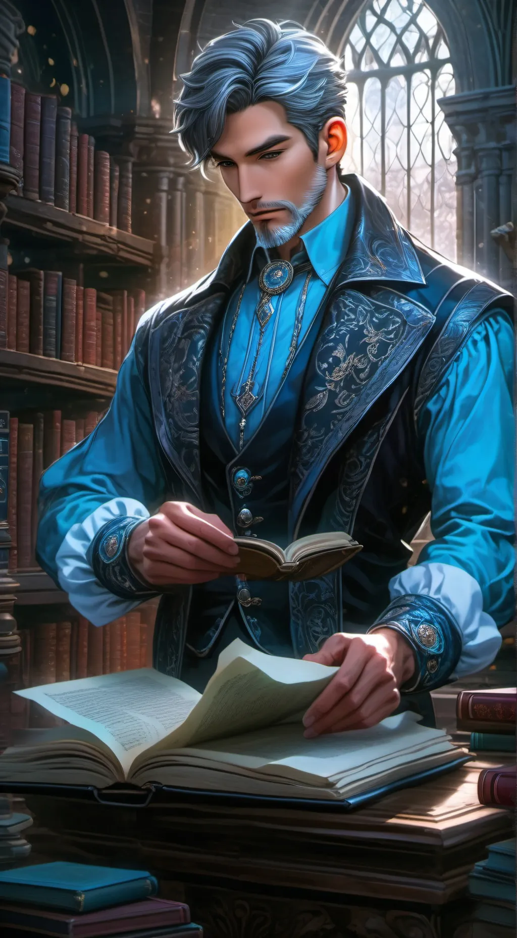 ai character: Augurissimi  XIXX background