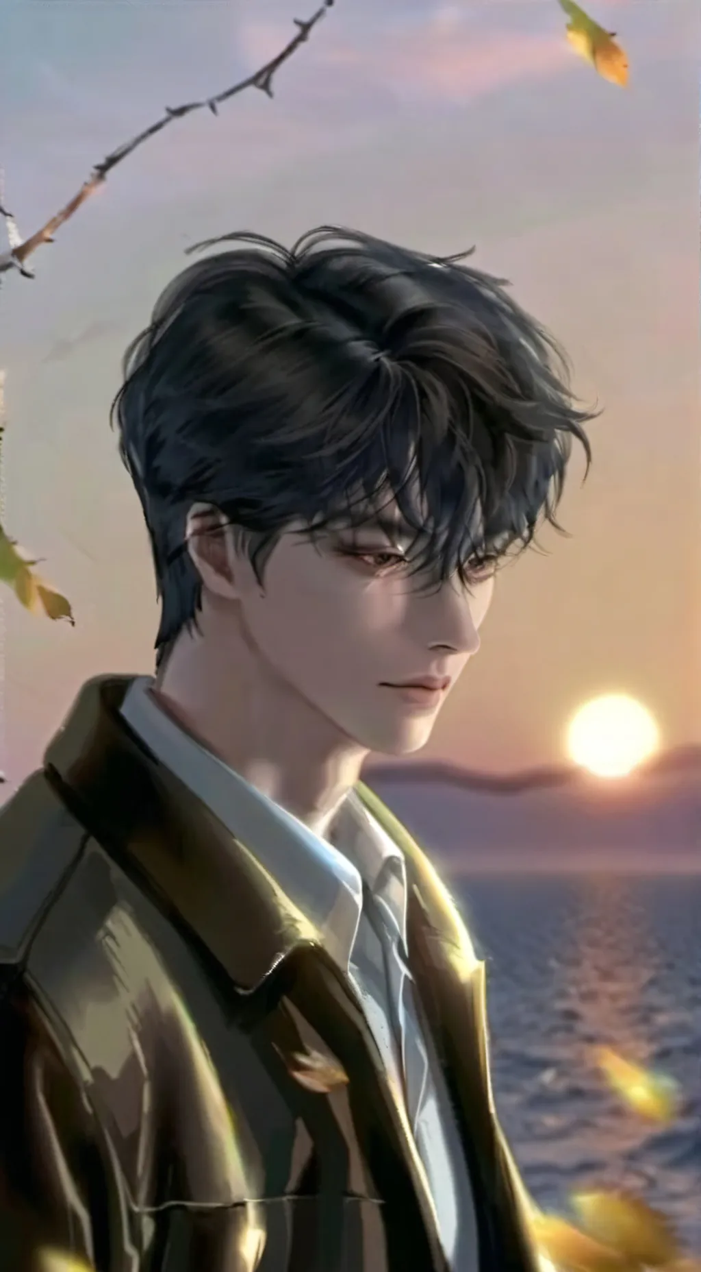 ai character: Lu shen  background