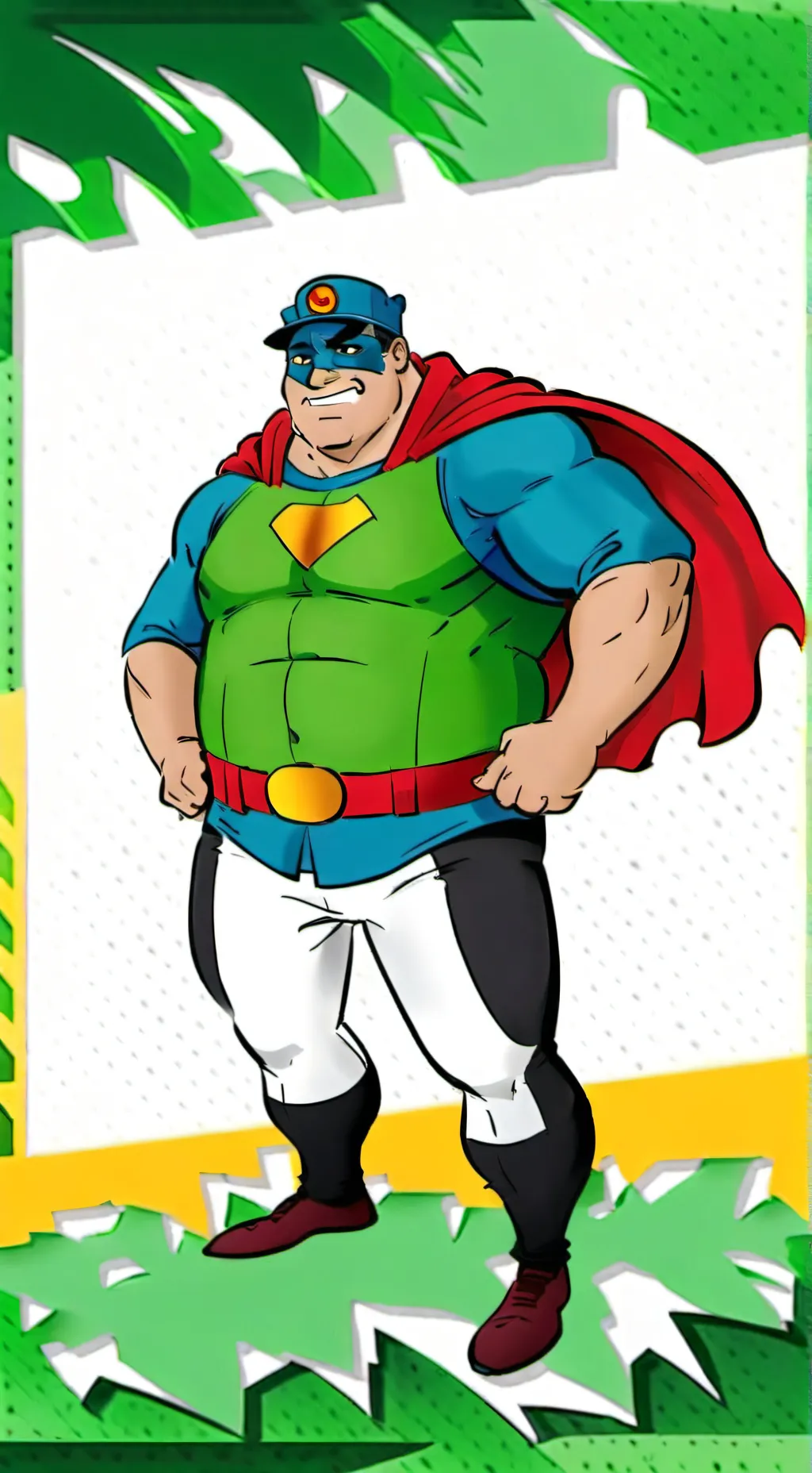 ai character: Booger man background