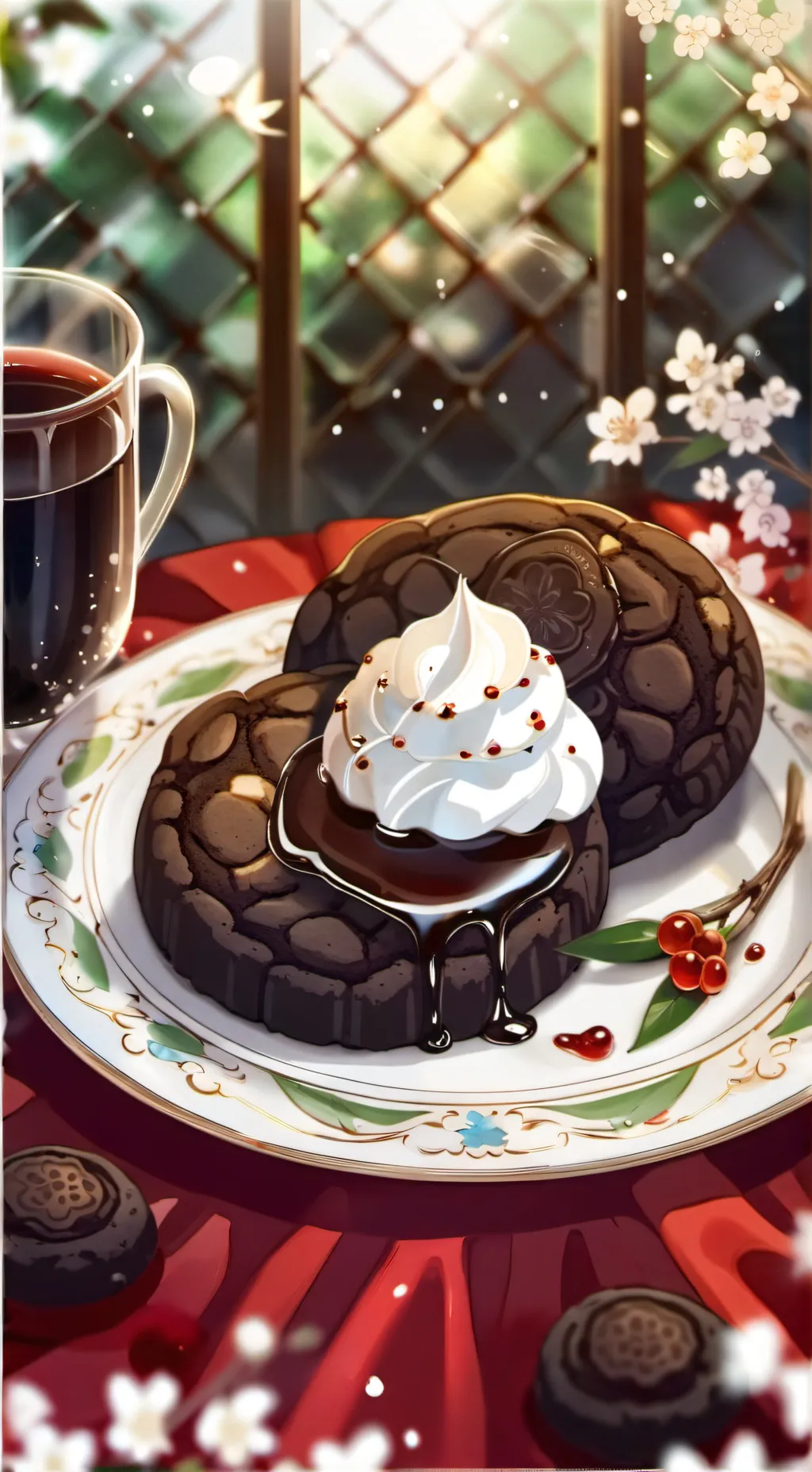 ai character: dark cacao?  background