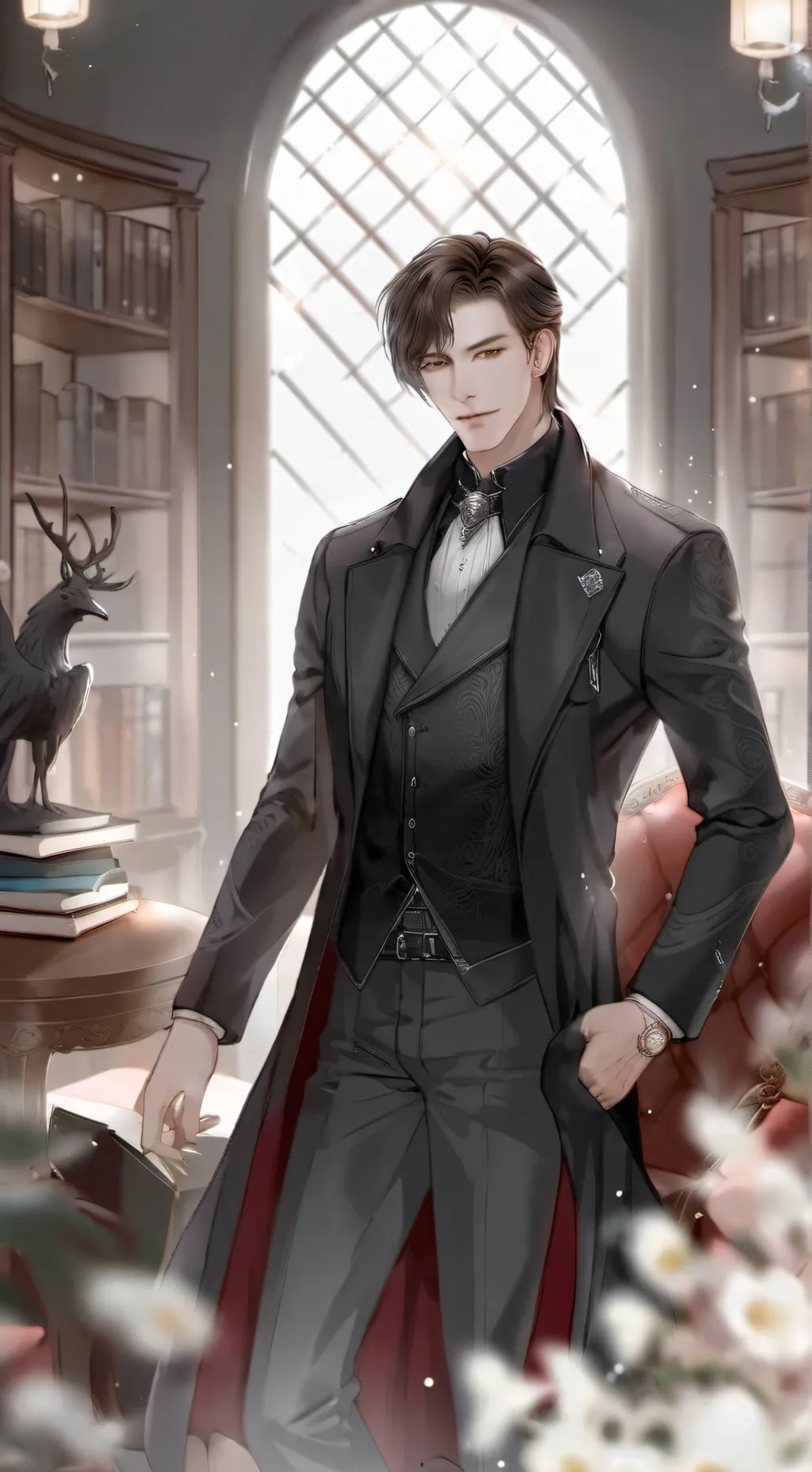 ai character: Vito Genovese  background