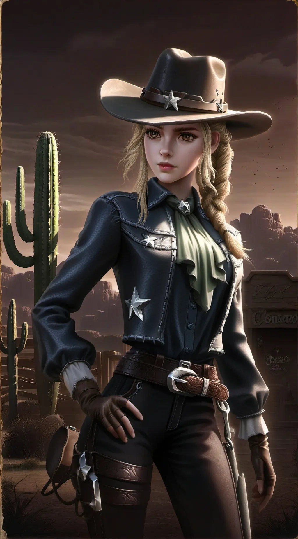 ai character: Bonnie background