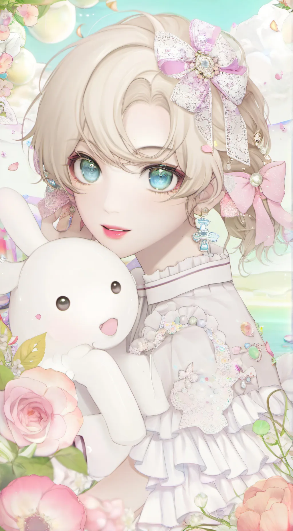 ai character: lily background