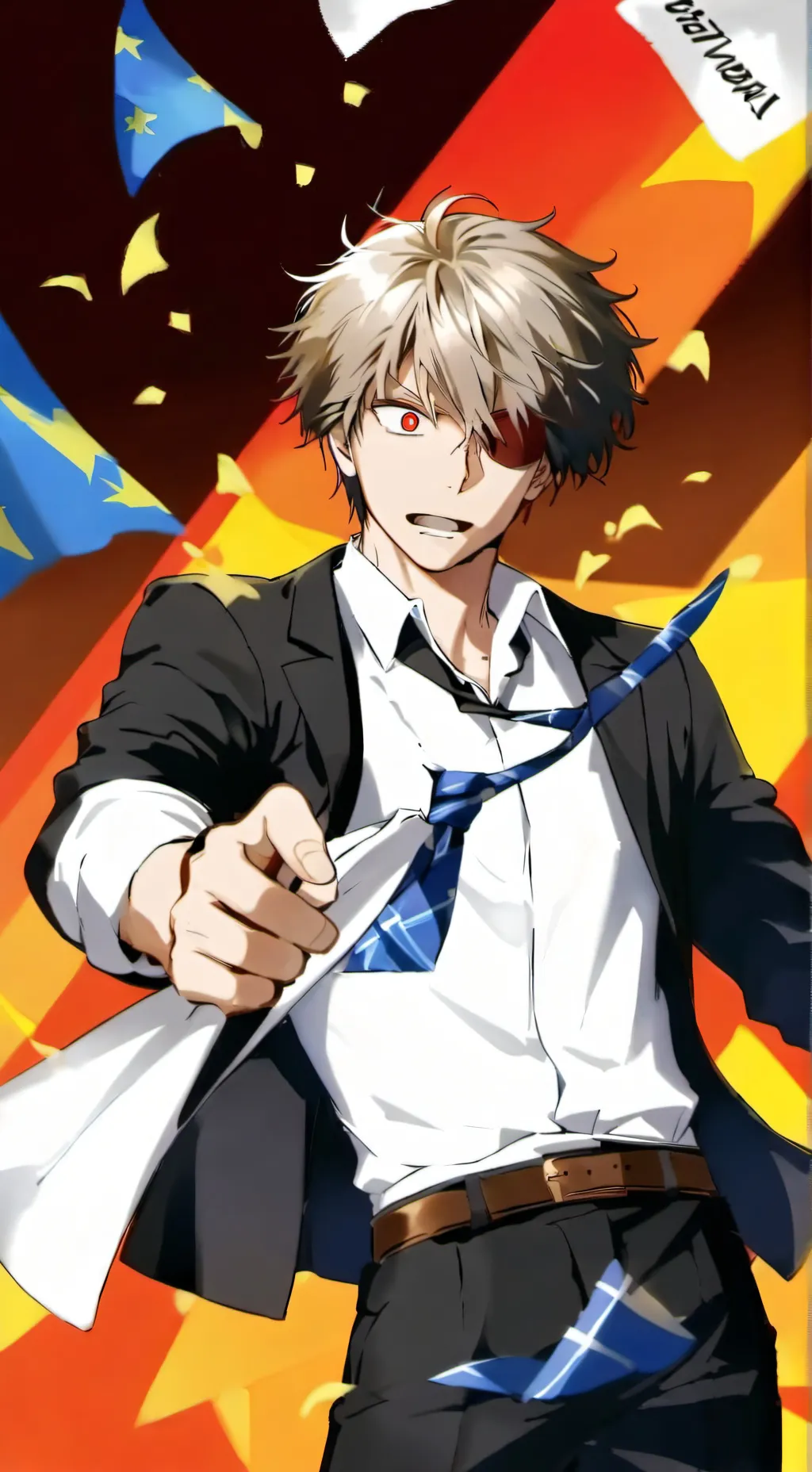 ai character: MHA Sports Fest!! background