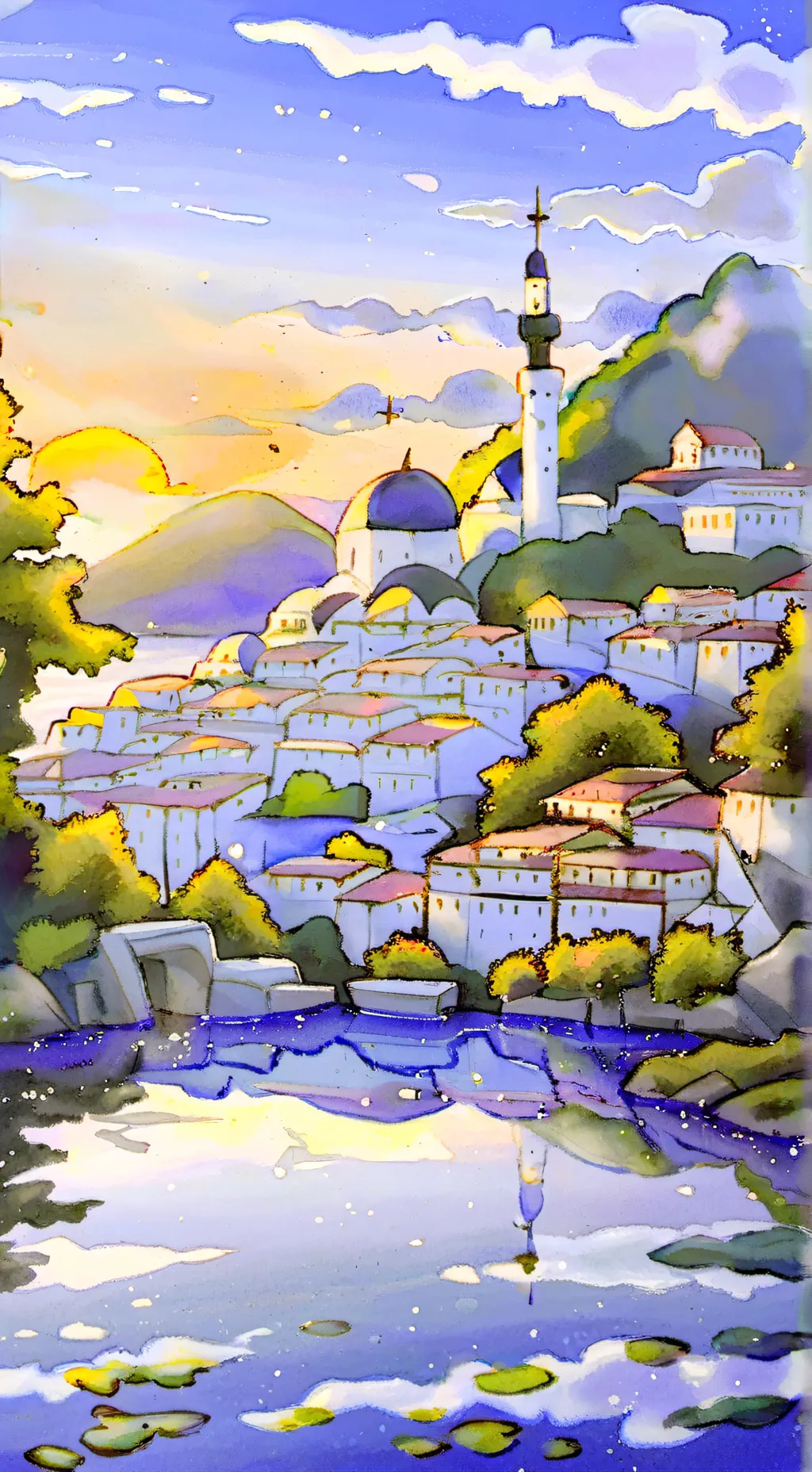 ai character: dandys world :D background