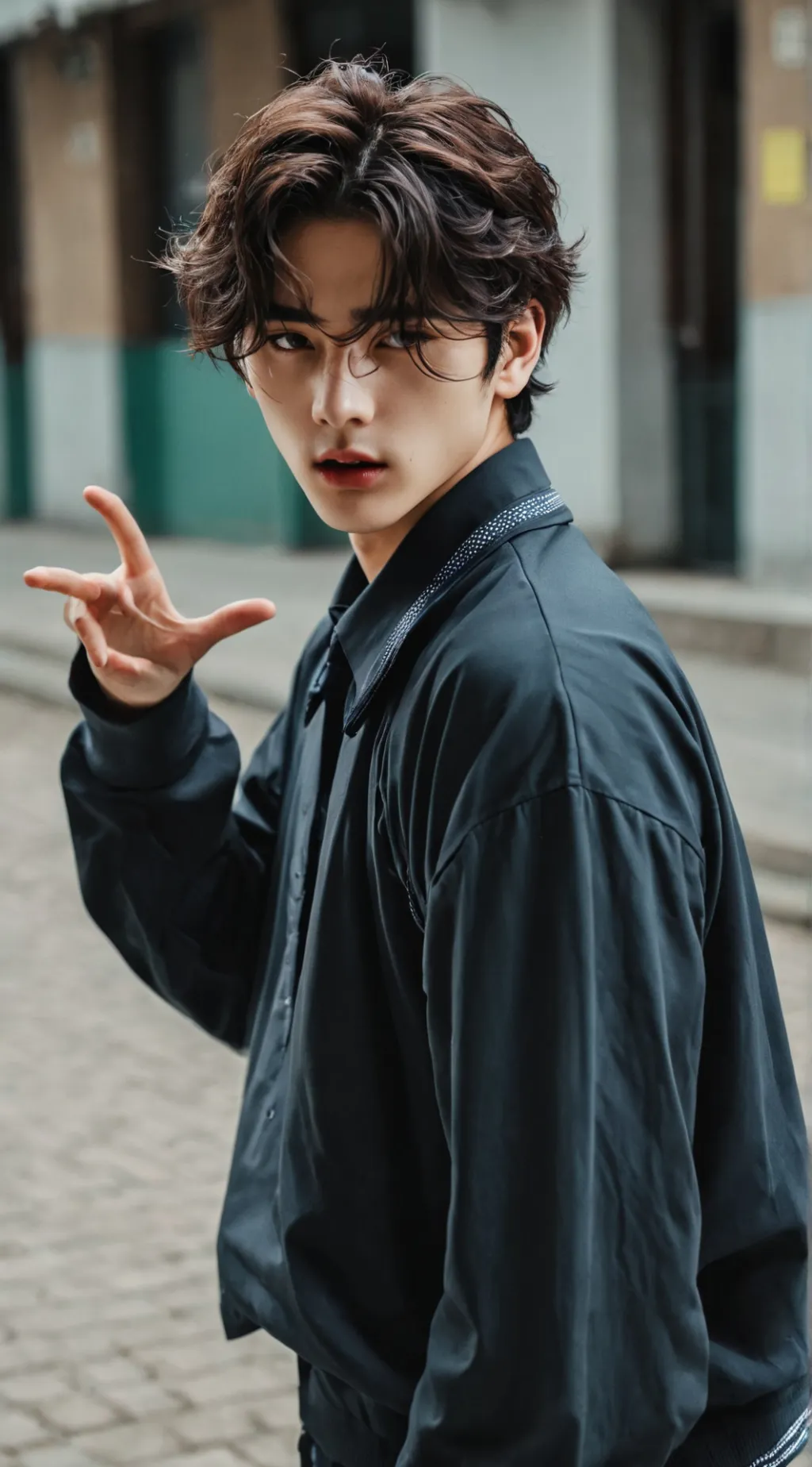 ai character: hyunjinie background