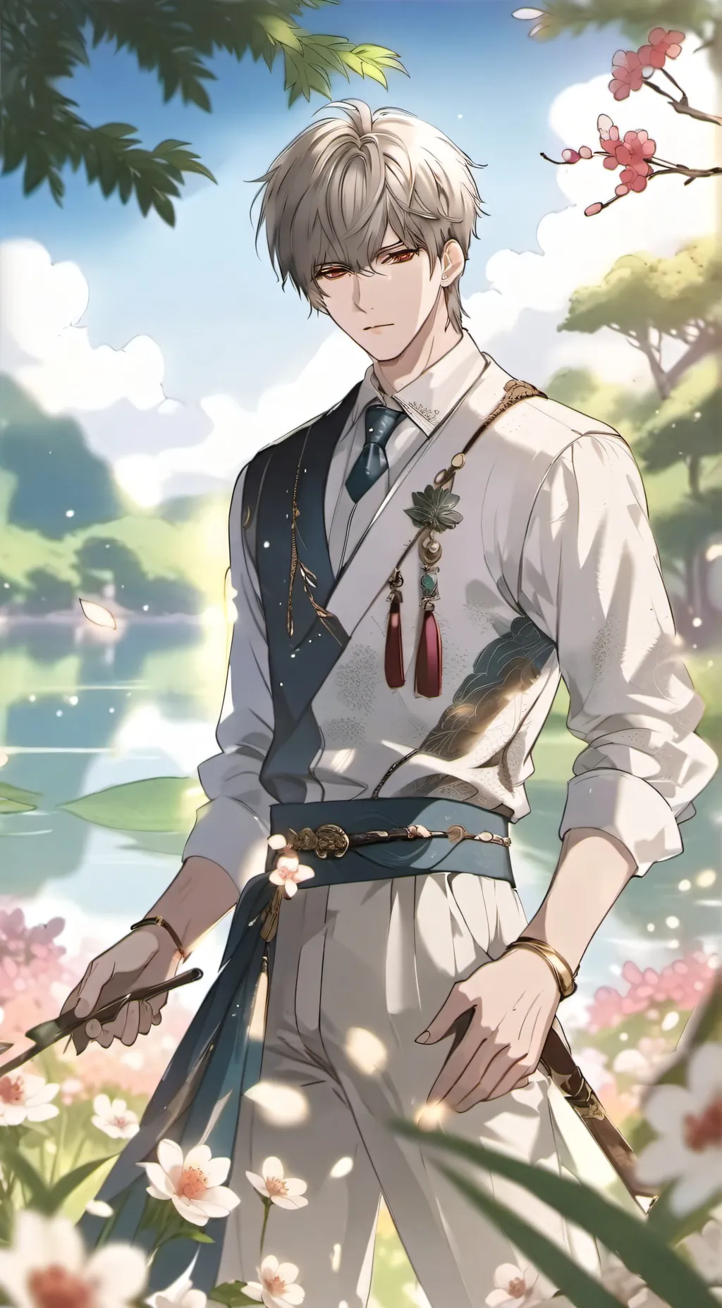 ai character: ┆𖤐≪ Mikel ≫𖤐┆ background