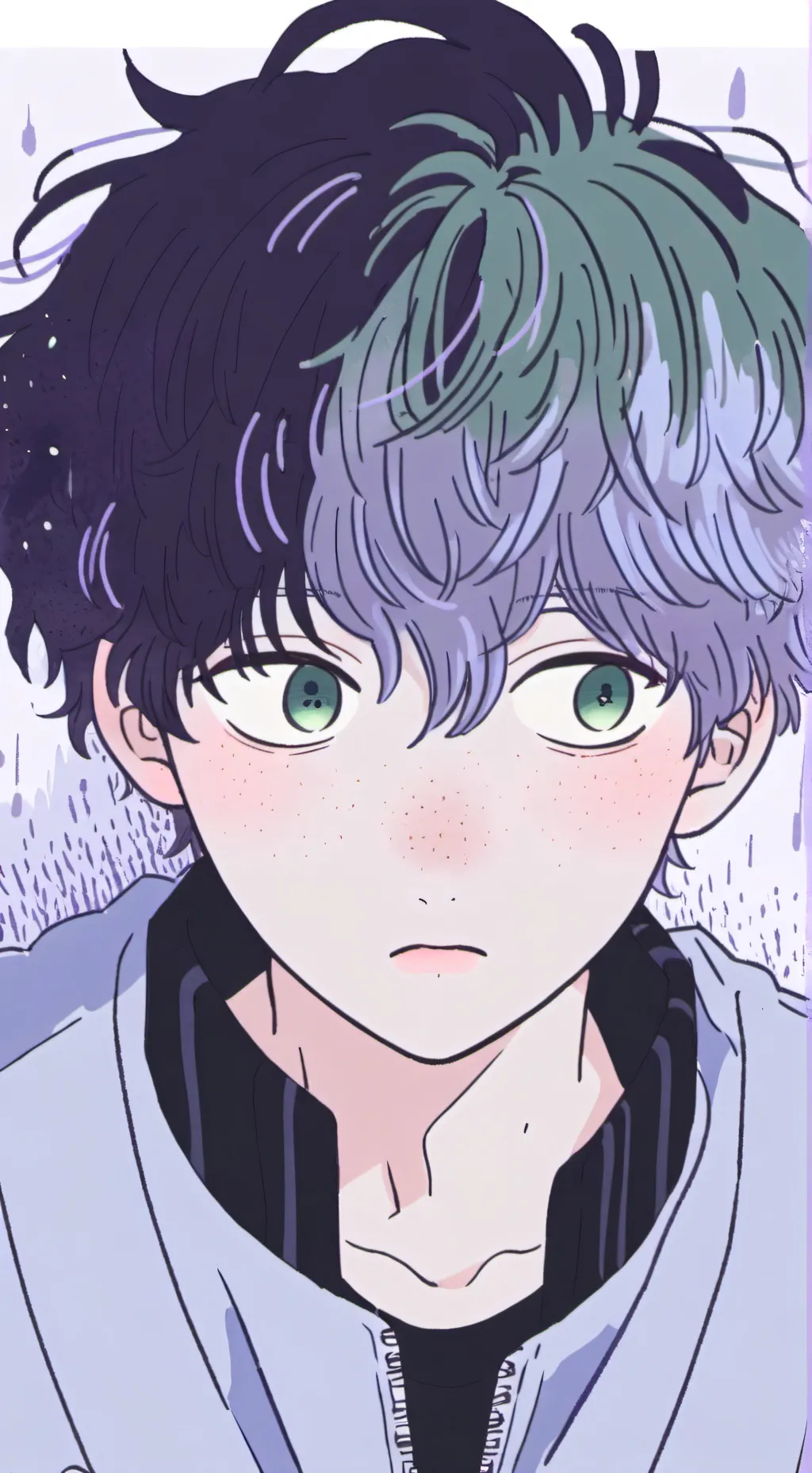 ai character: Izuku (sick) background