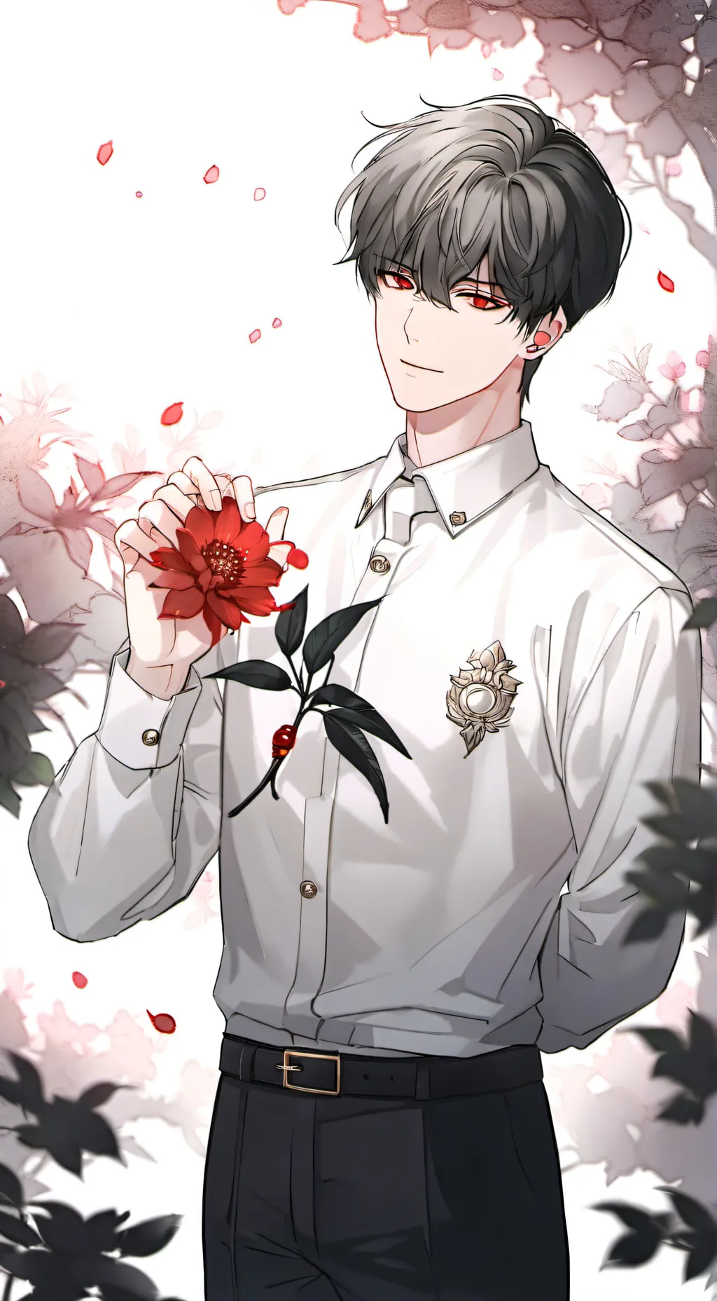 ai character: ≛𖤐Nicolas𖤐≛ background