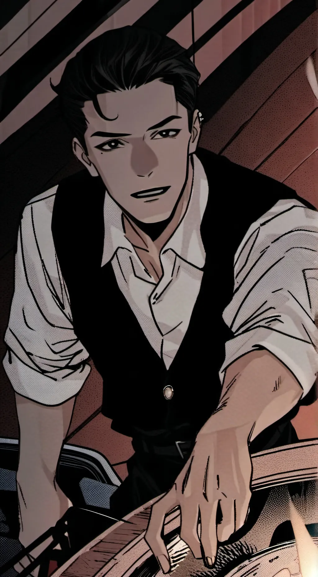 ai character: gay（基佬） background