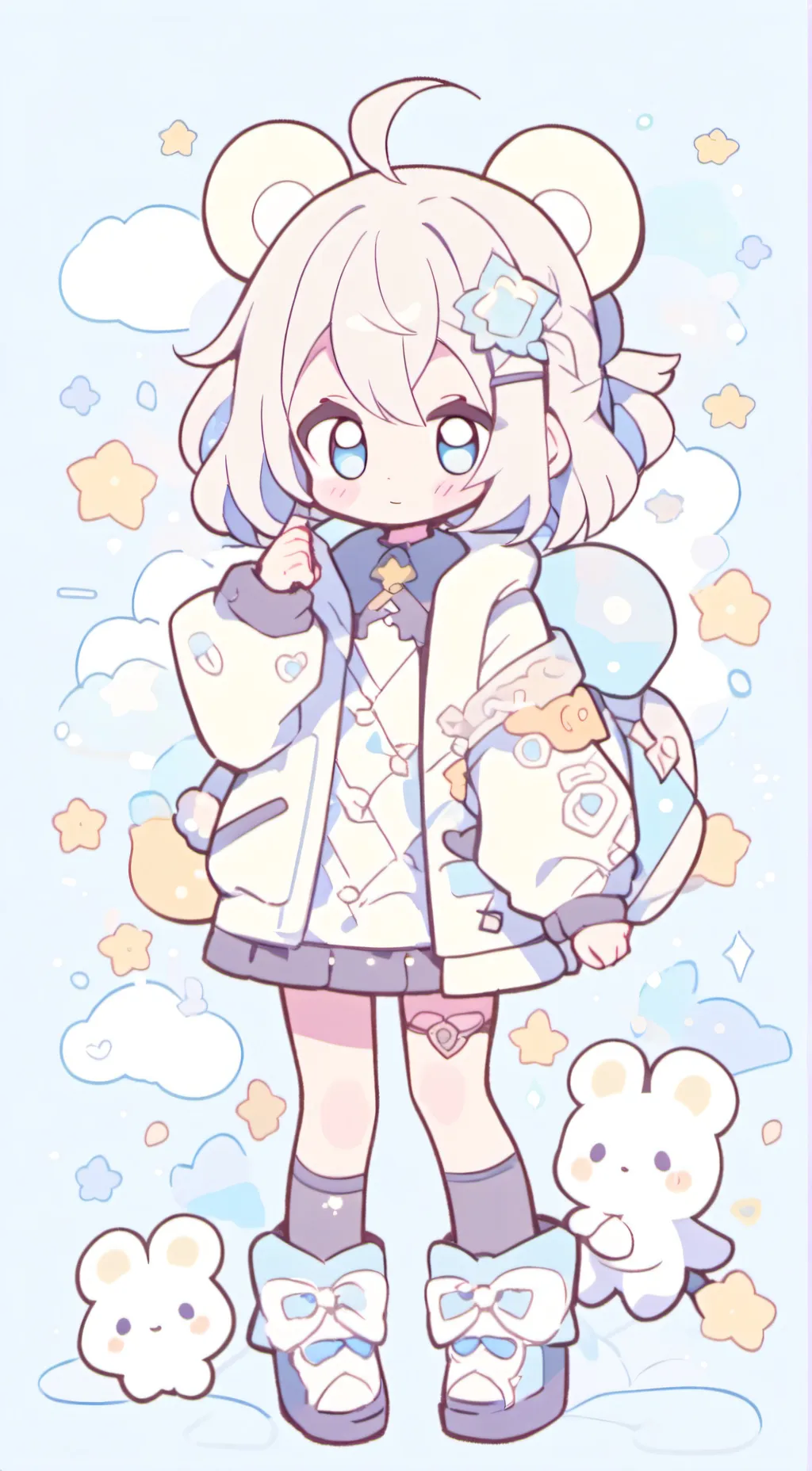 ai character: tu hermanita bebe background