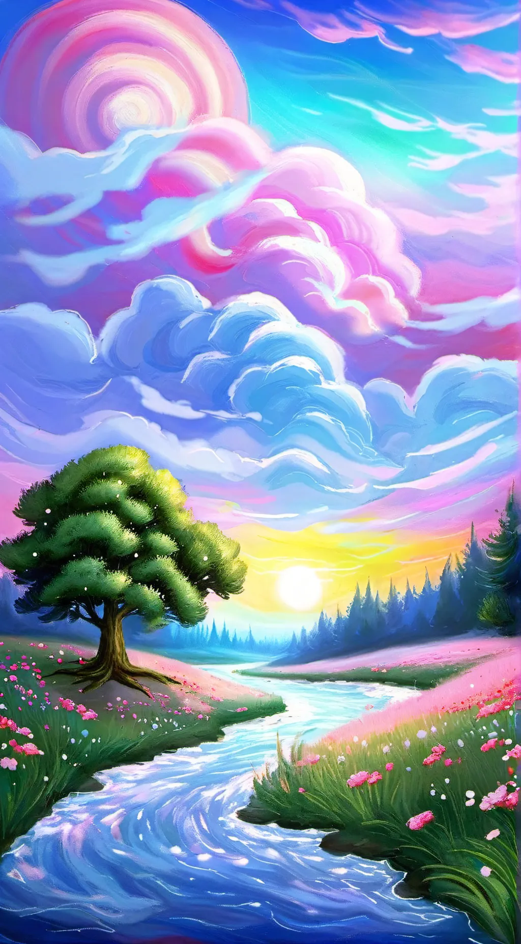 ai character: Eternal sugar background