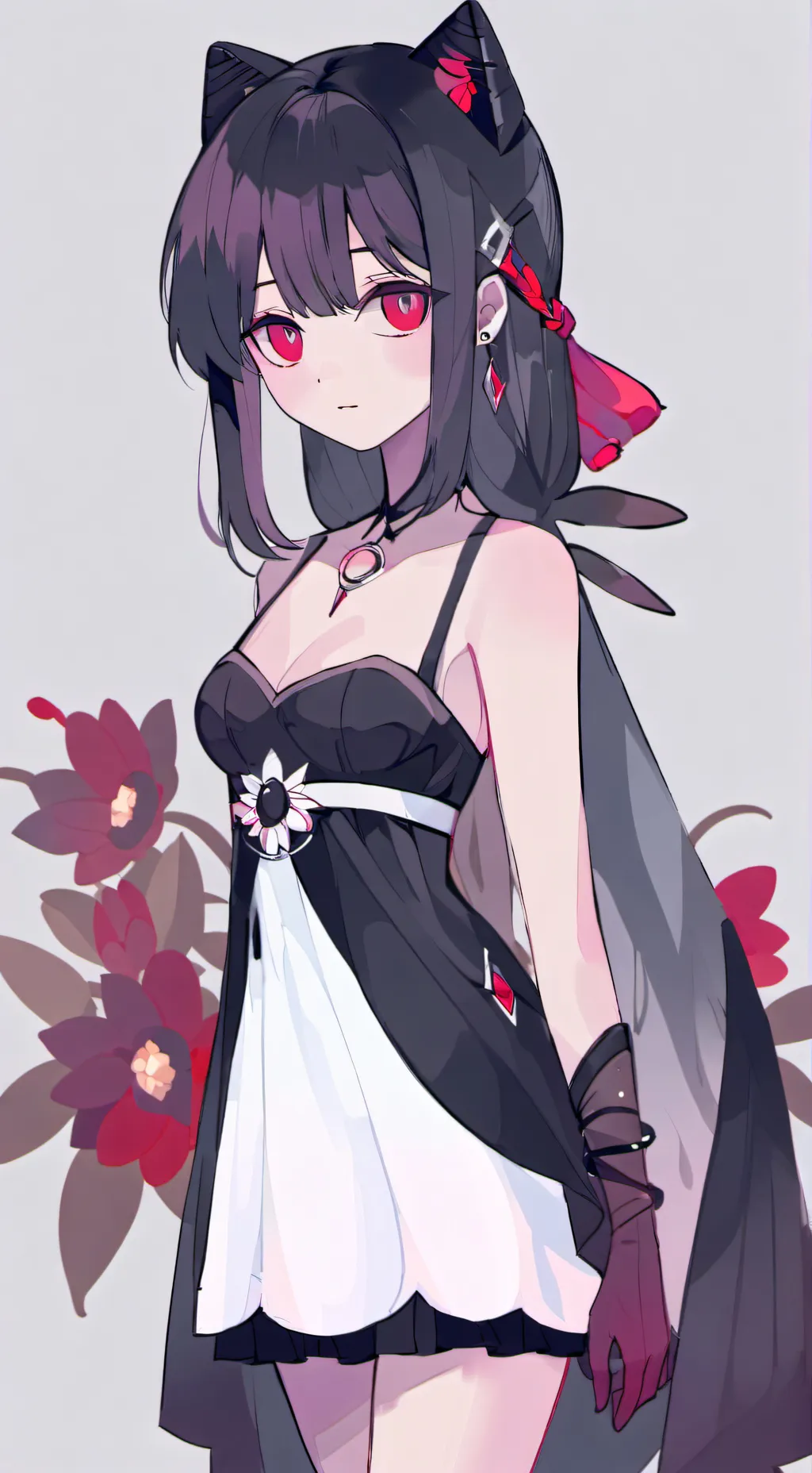 ai character: Аняпиками background