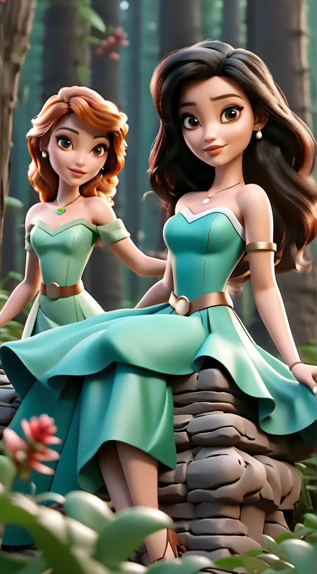 ai character: Alicia  background