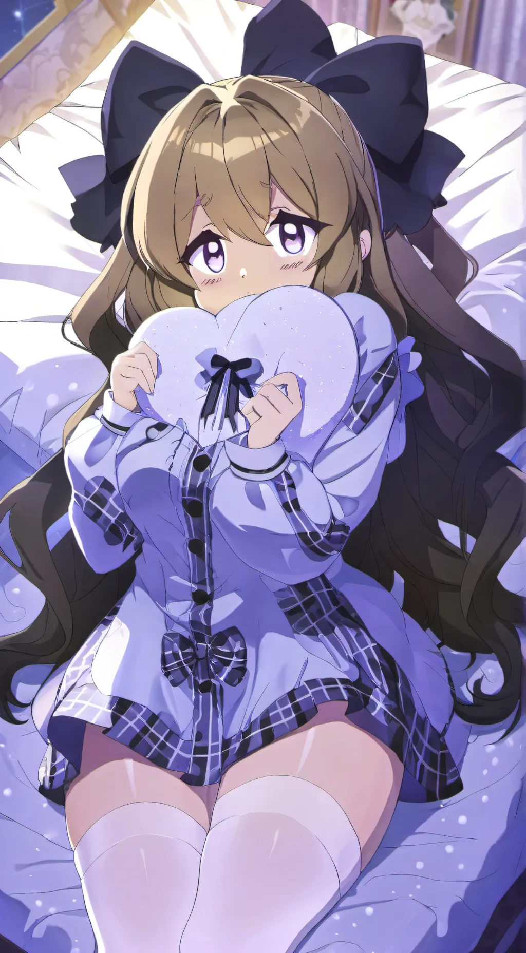 ai character: Mia (oc)💗🩷 background