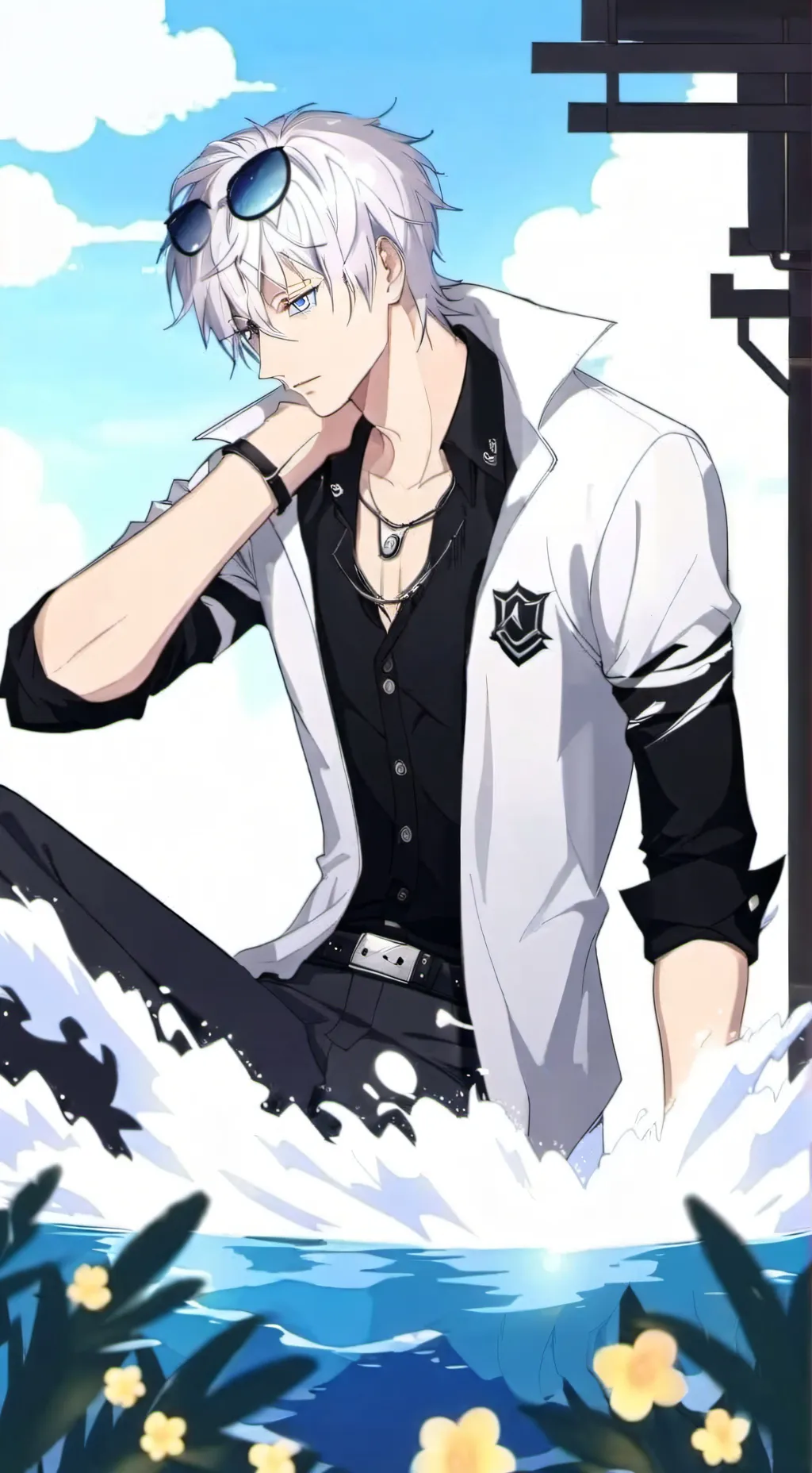 ai character: Gojo background