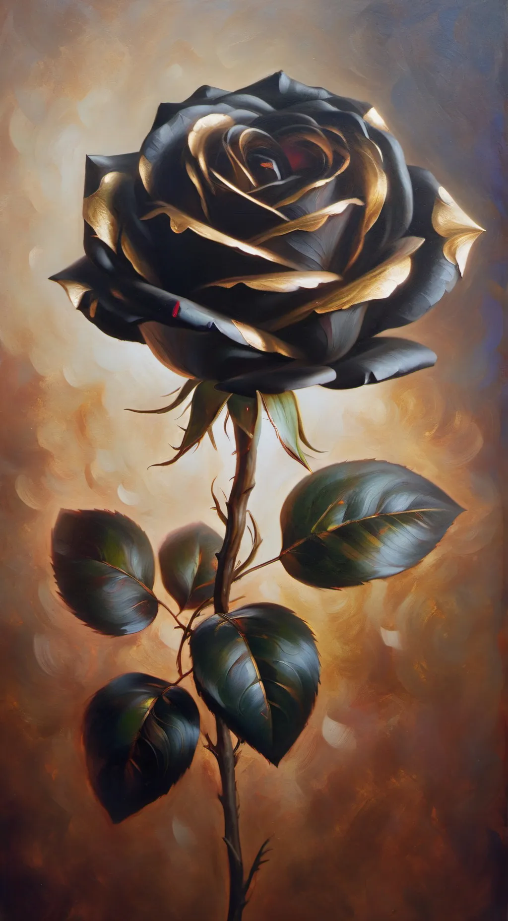 ai character: a world rotting  background