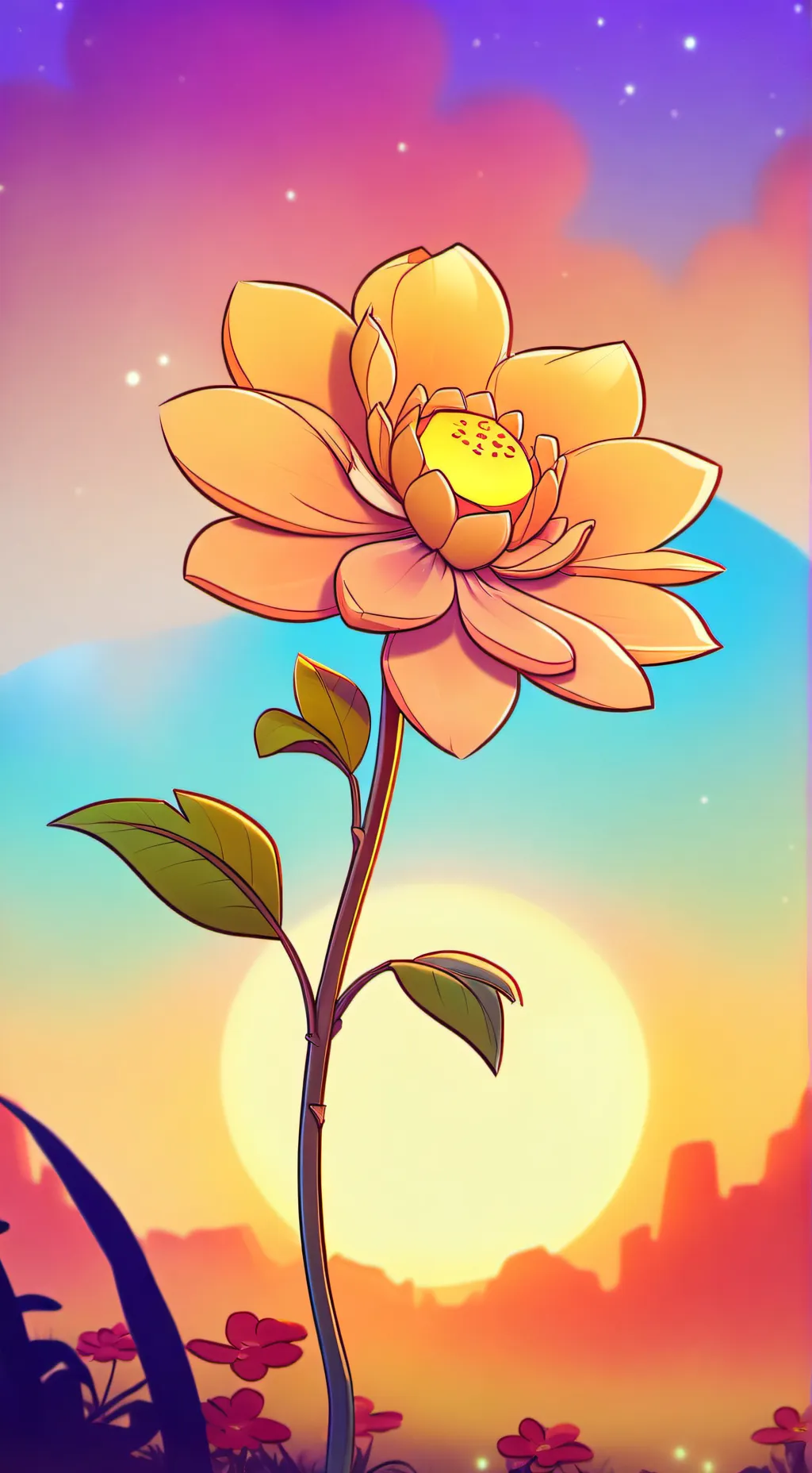 ai character: Cod - baby  background