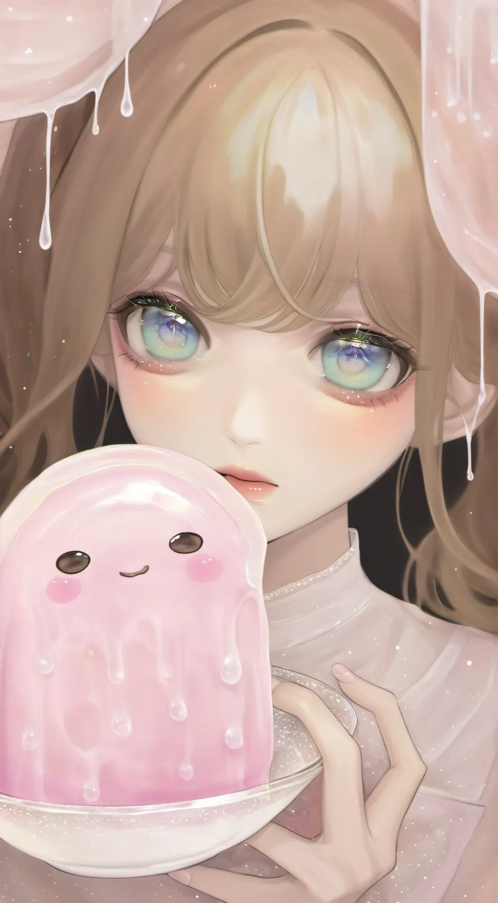 ai character: Slime(evil) background