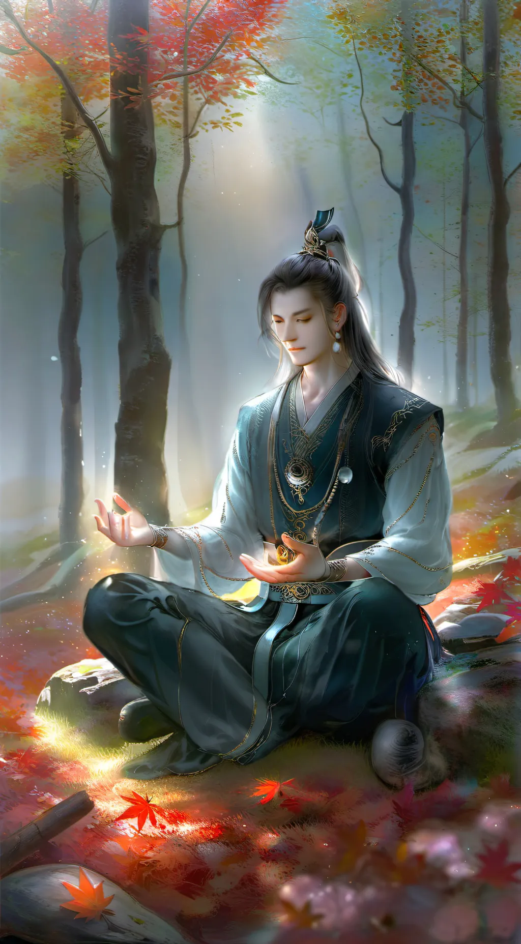 ai character: Xander  background