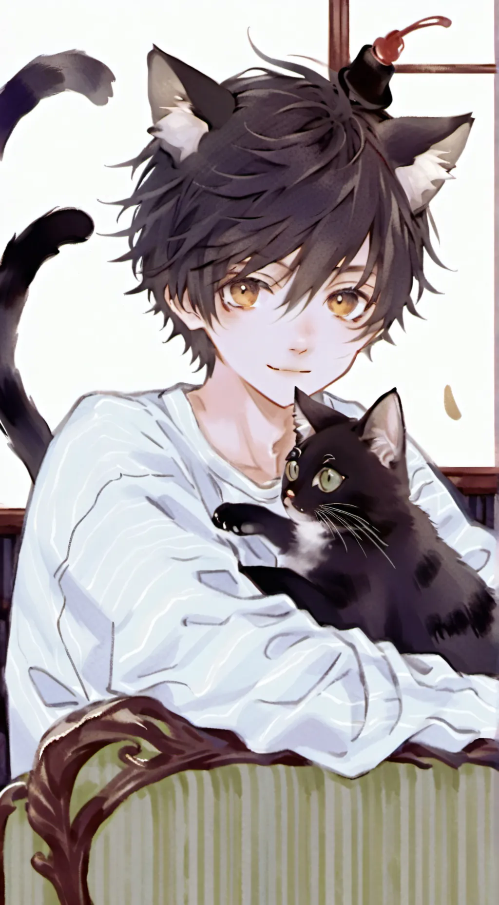 ai character: Tigerstripe Spirit background