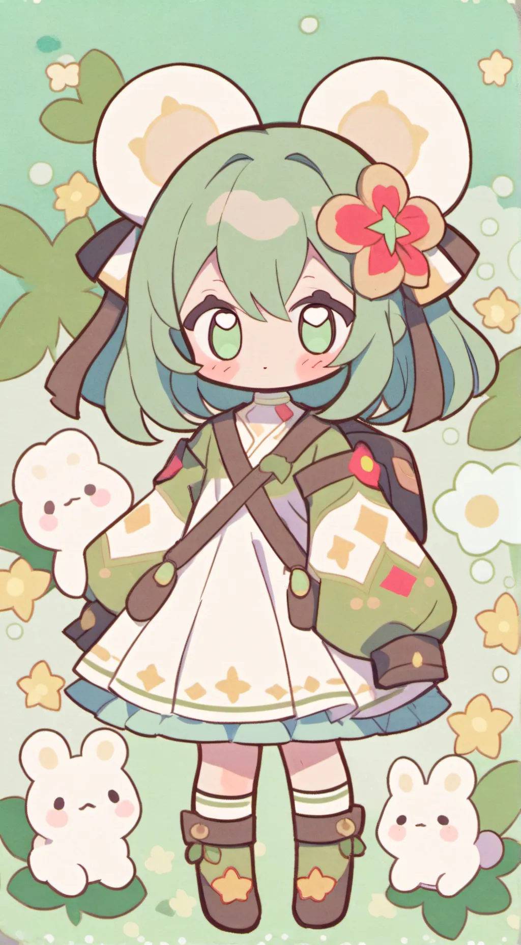 ai character: hermanita sami background