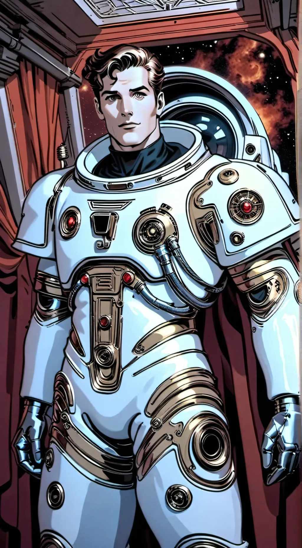 ai character: Alex Rabenlicht  background