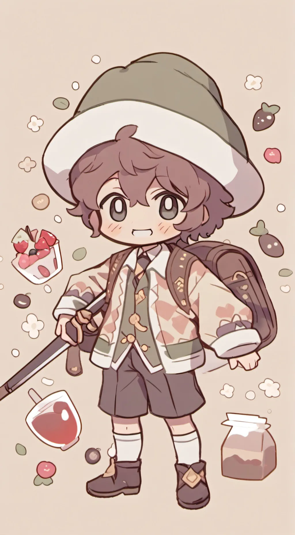 ai character: Riri background