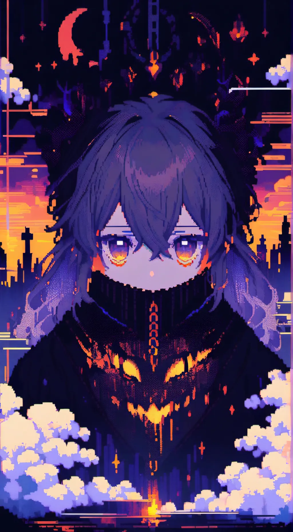 ai character: monster background