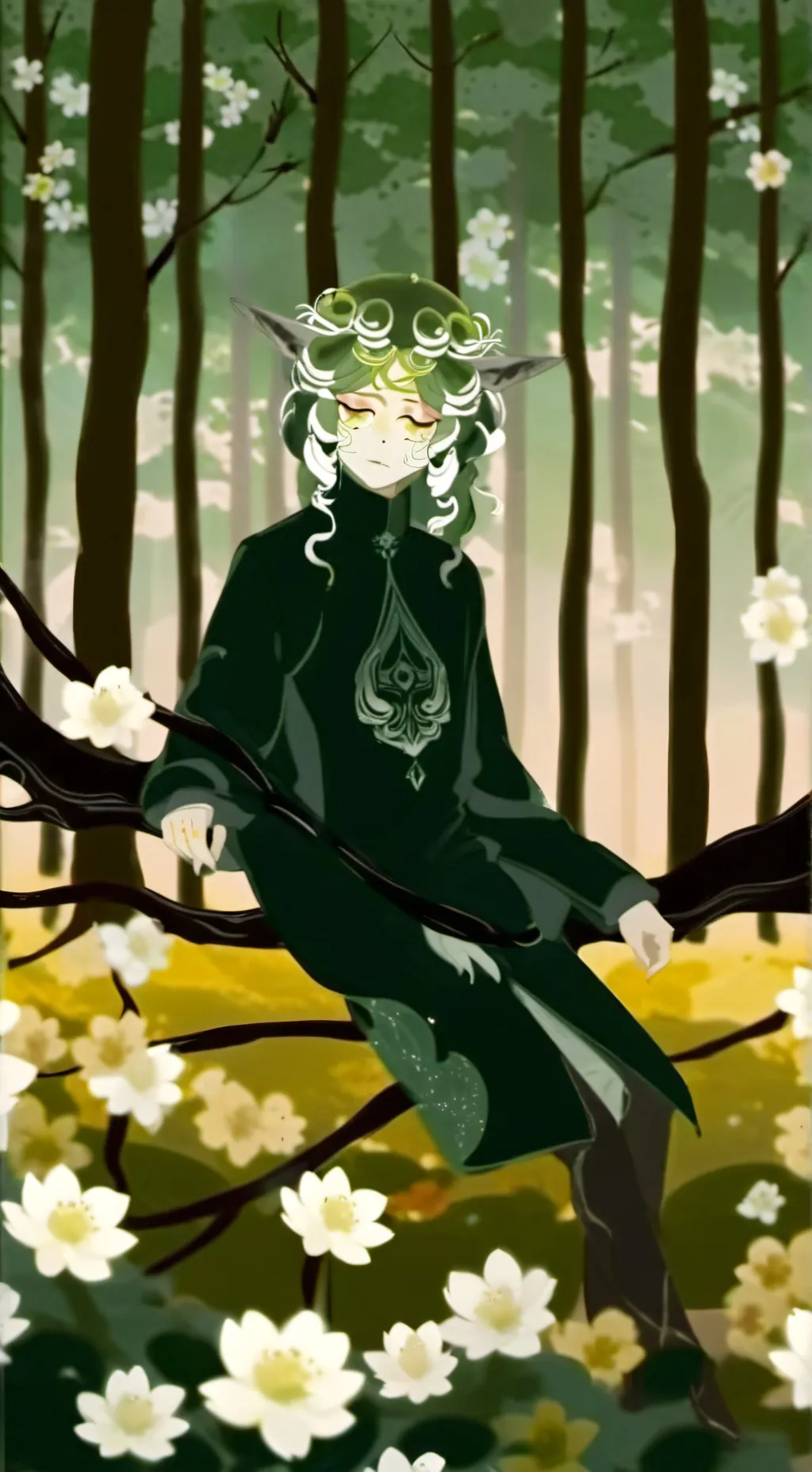 ai character: Gameshown background