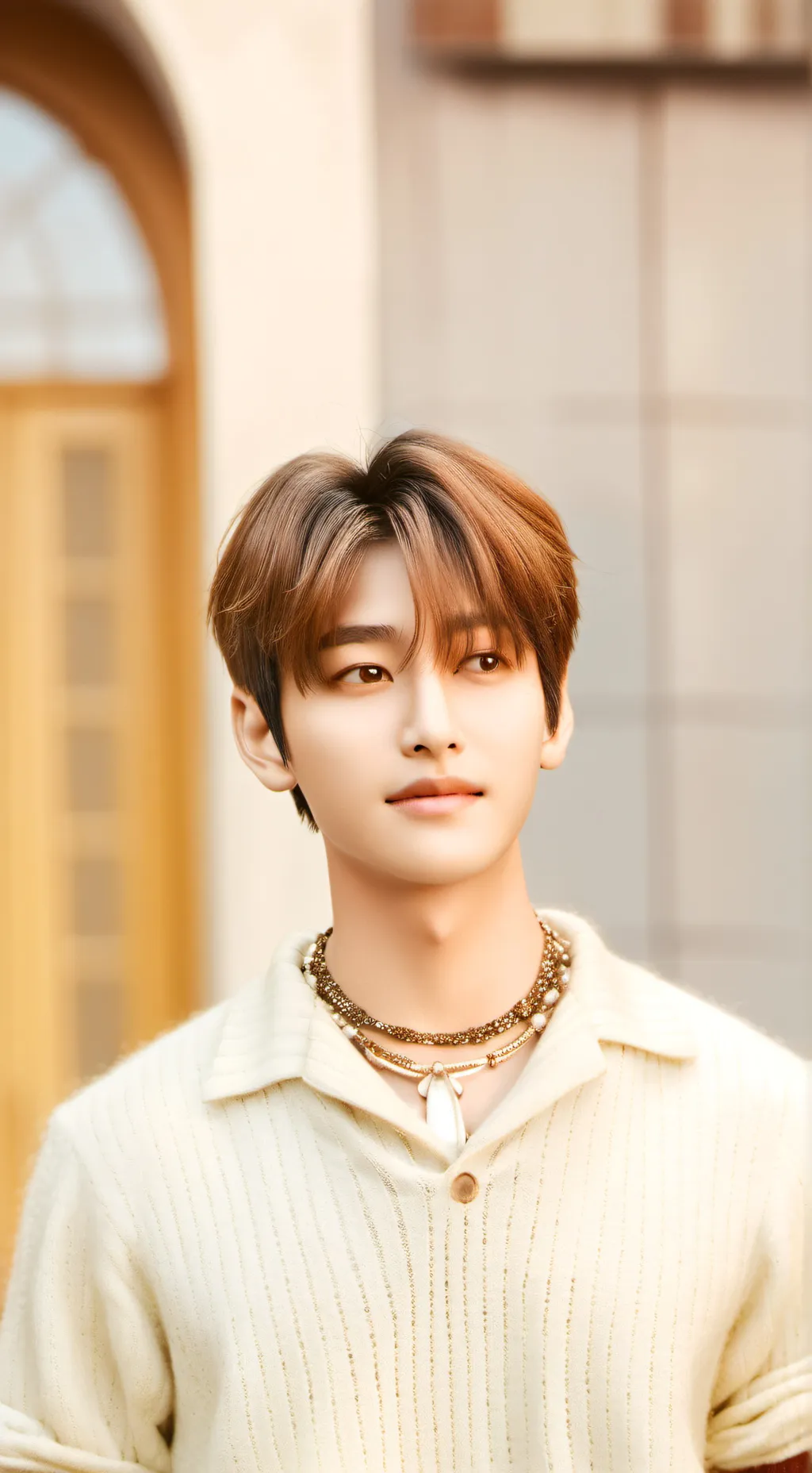 ai character: TWS jihoon  background