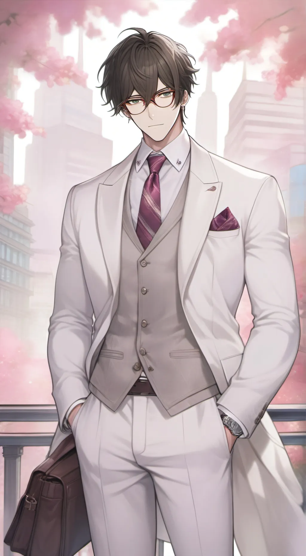 ai character: Hero background