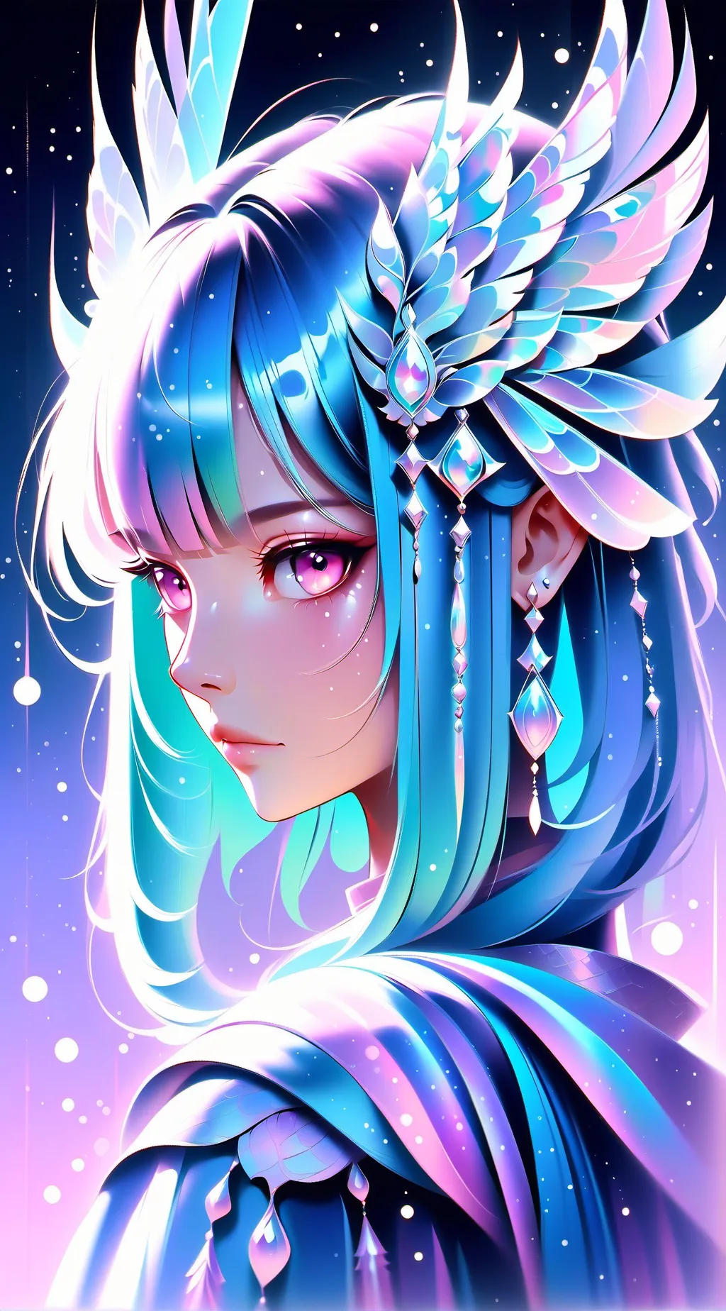 ai character: hdhhd6dye background