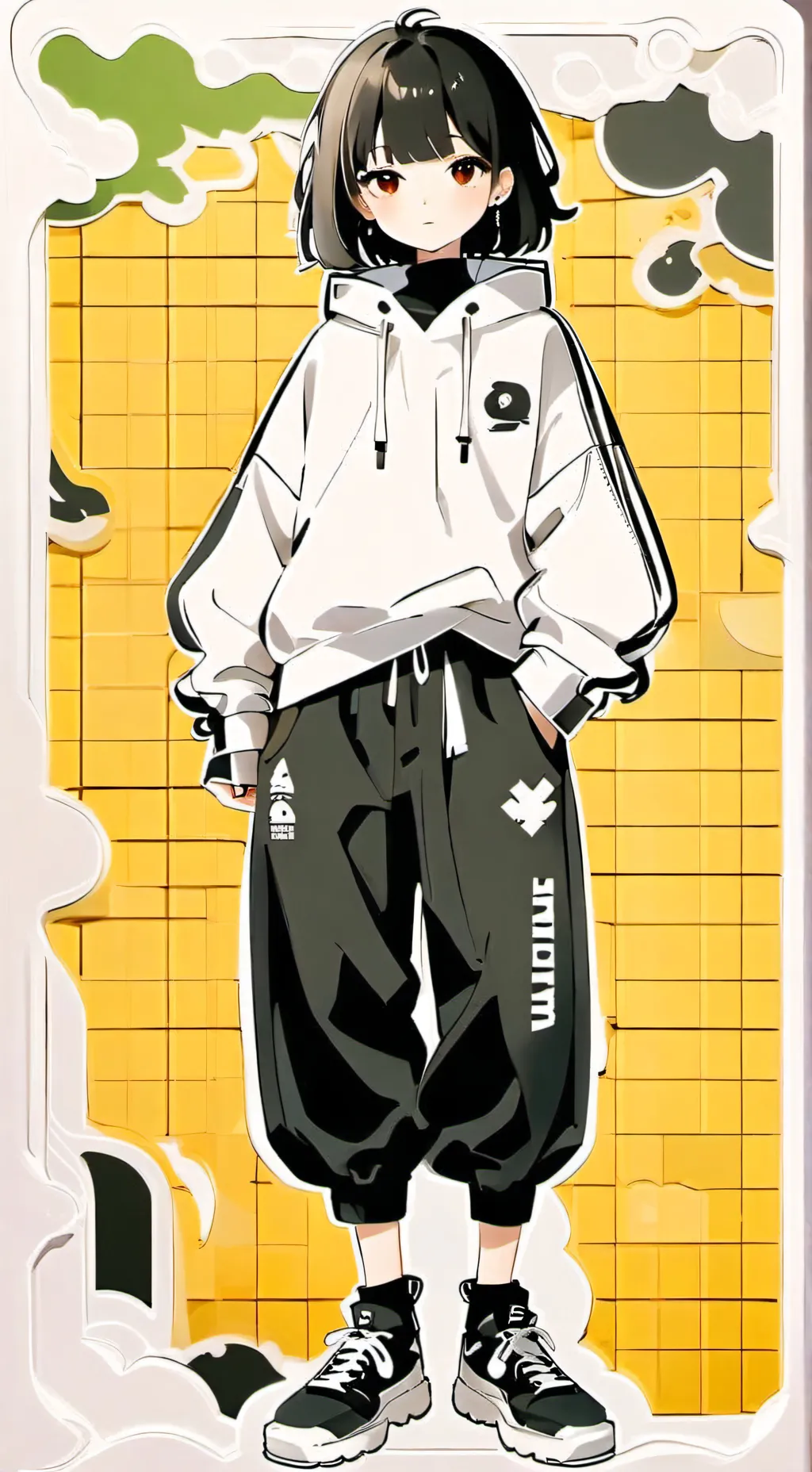 ai character: A "normal" group!  background