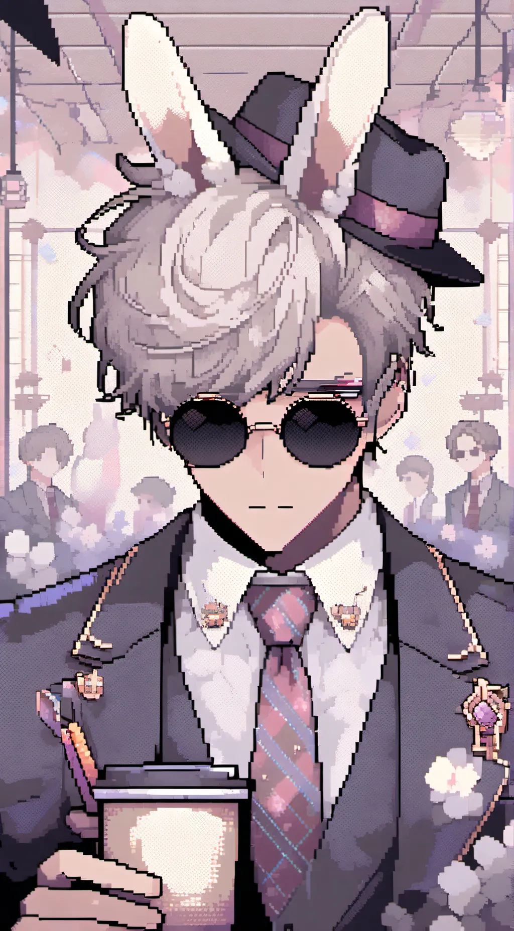 ai character: forsaken bunny background