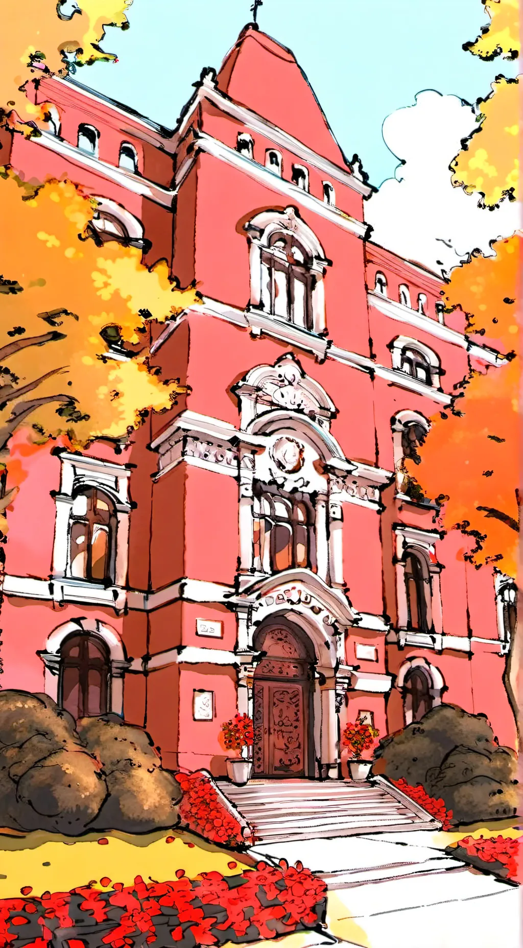 ai character: 💫escuela magic💫 background