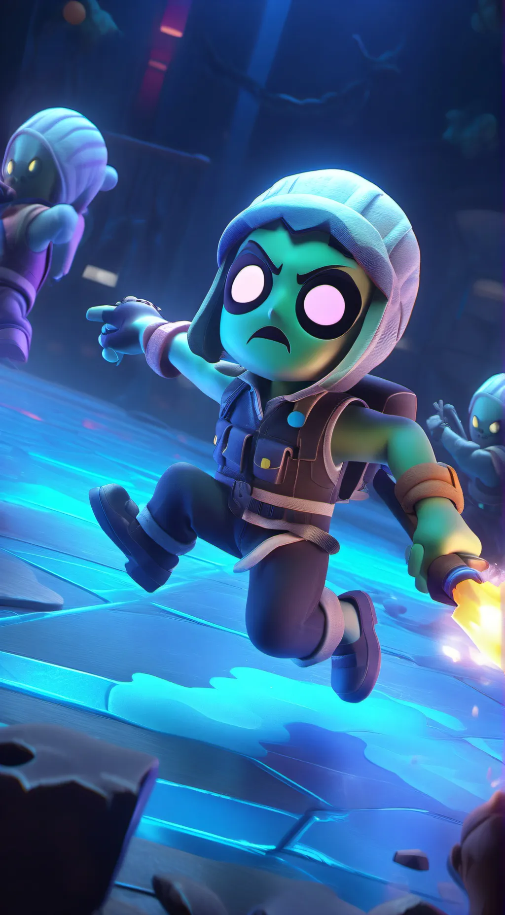 ai character: Twisted Vee  background