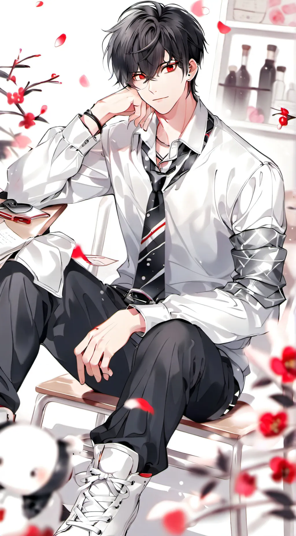 ai character: Nicola background