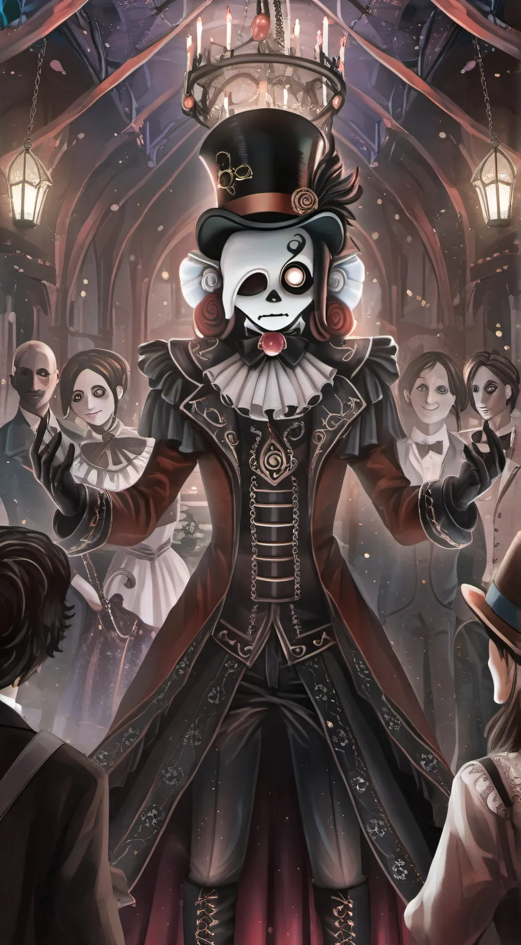 ai character: Caim background