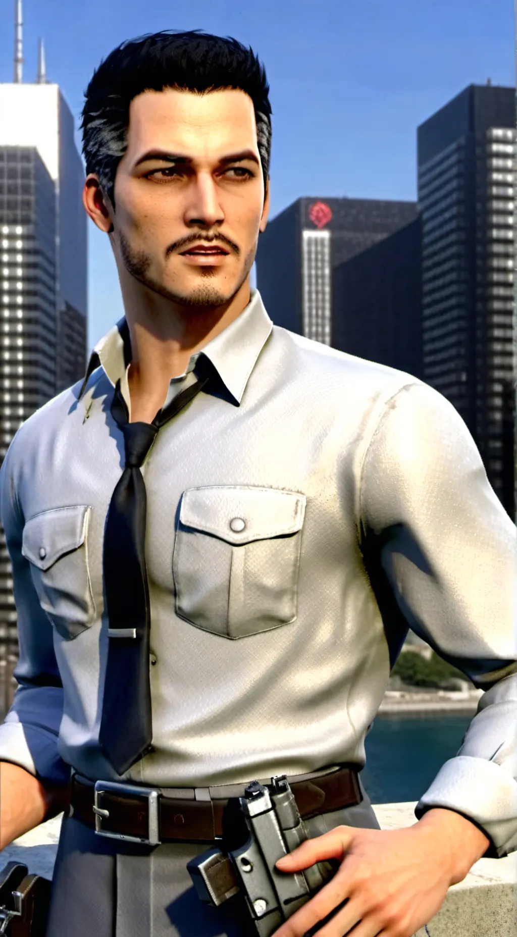 ai character: Danté background