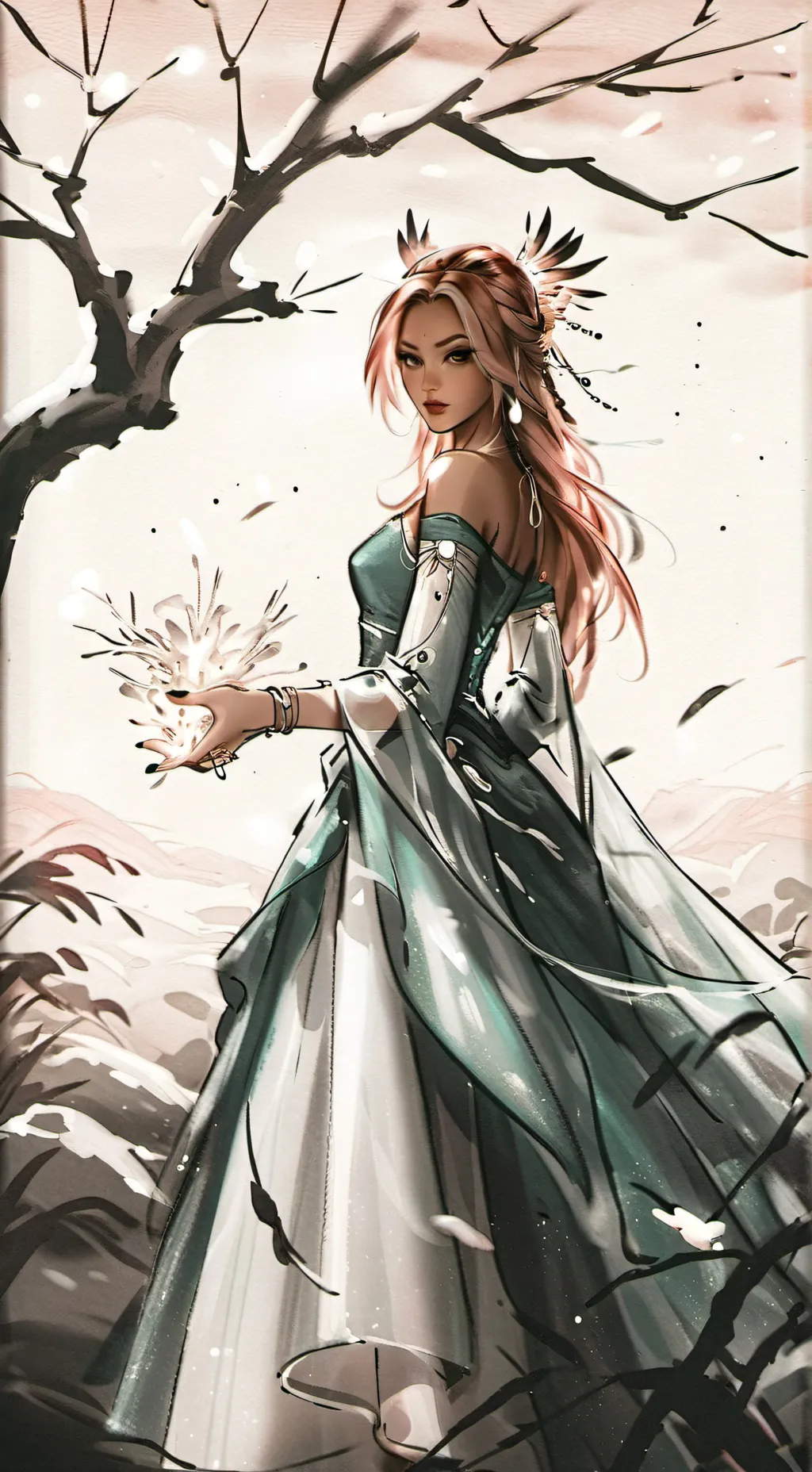 ai character: Mia background