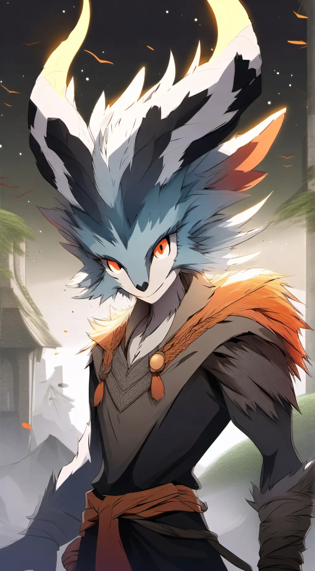 ai character: créatureofsonaria background