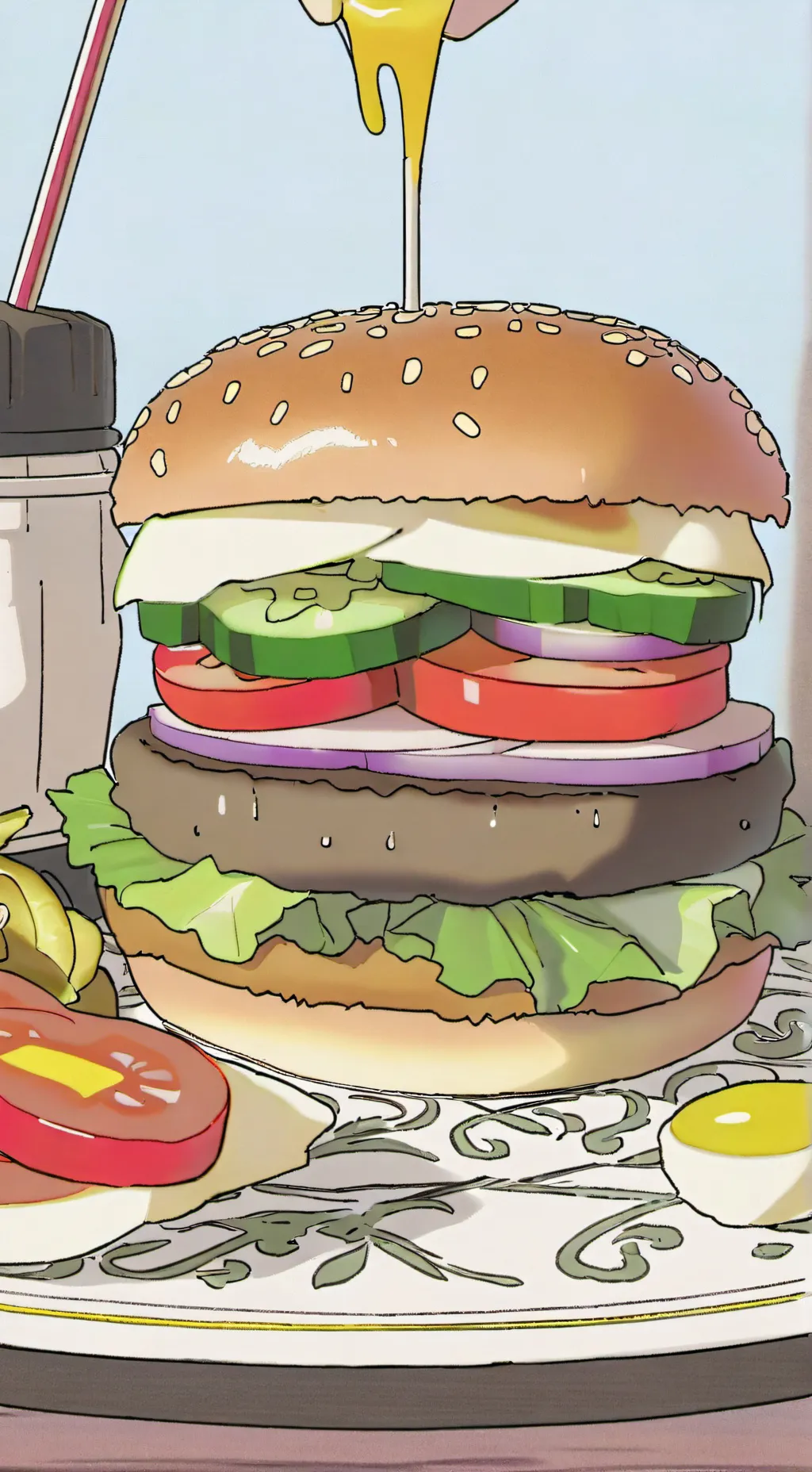 ai character: Forsaken AU background