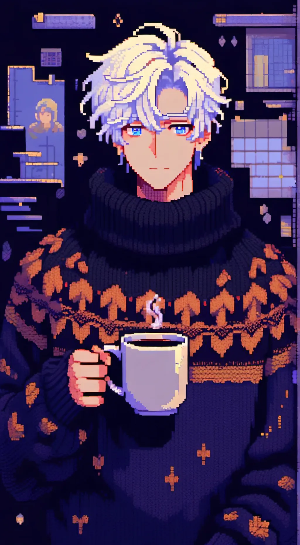 ai character: Zero background