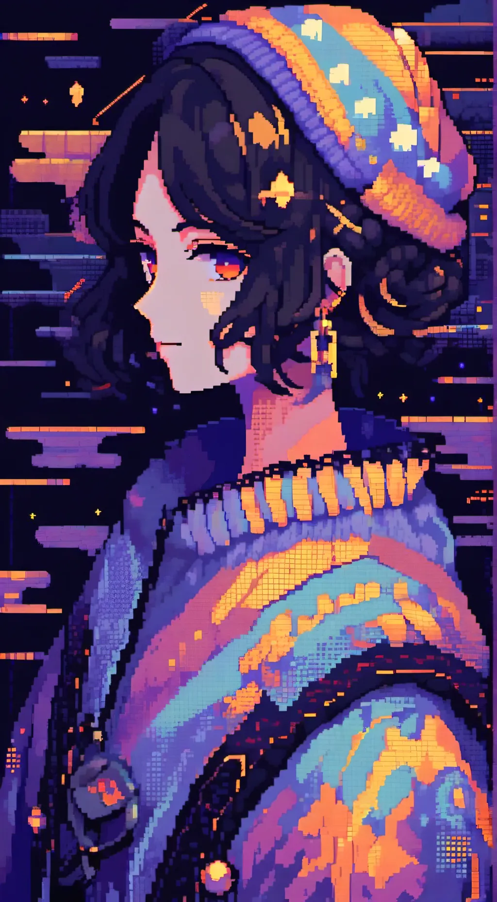 ai character: ксюша background