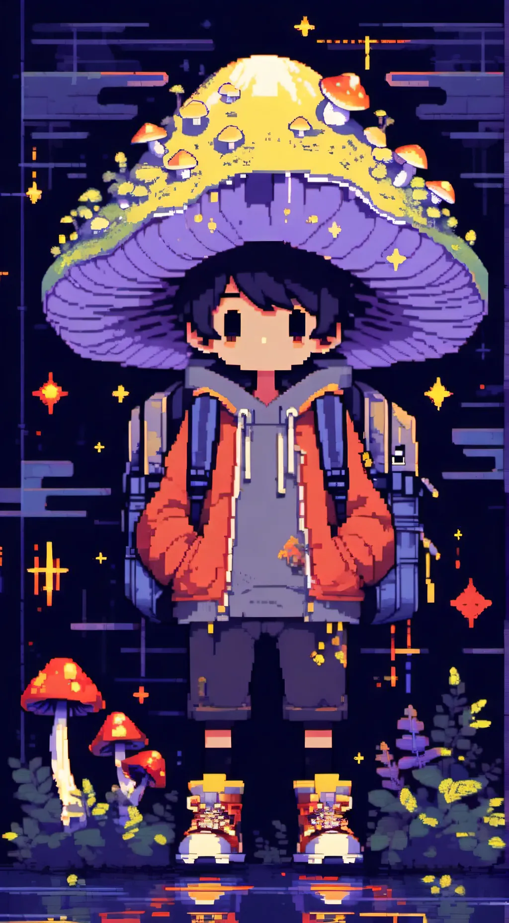 ai character: sozo x lamd background