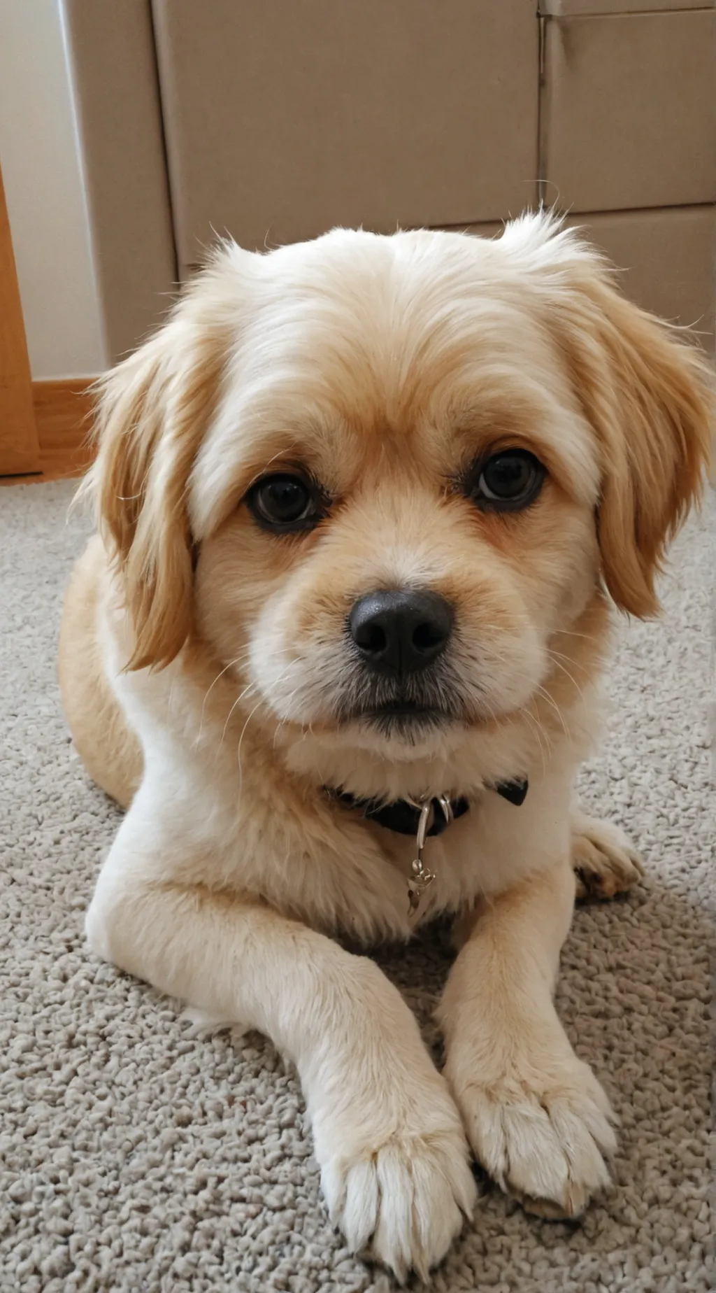 ai character: Annoying dog  background