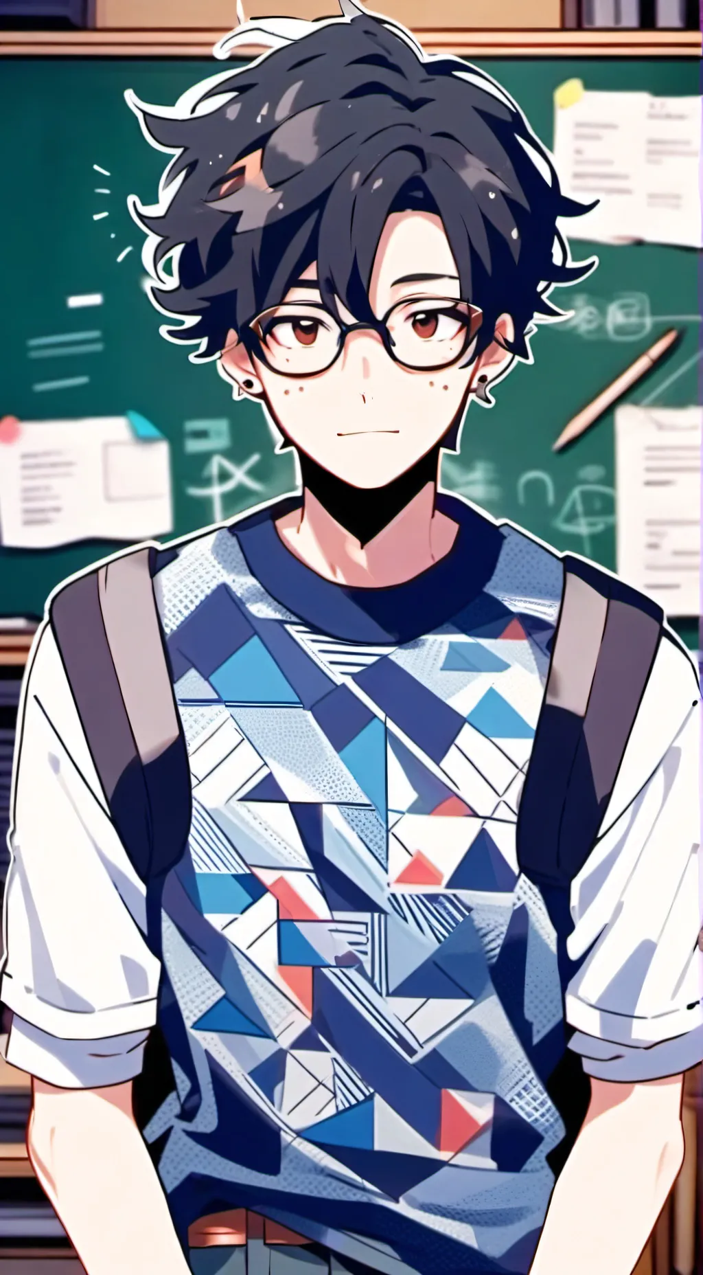 ai character: Prof. Memesworth background