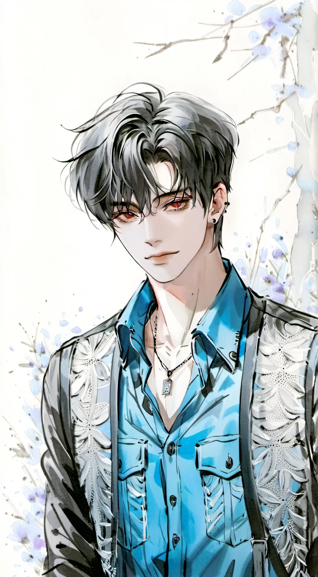 ai character: Evan background